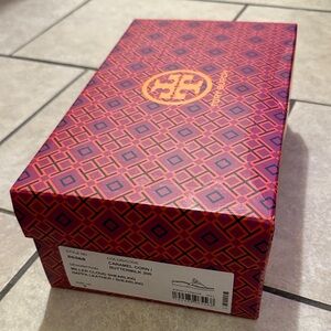 Tory Burch Miller Cloud Shearling Sandals Size 9